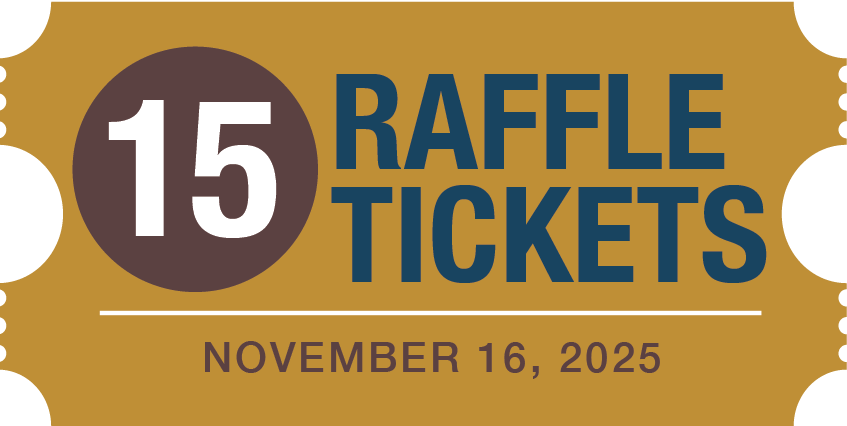 15 Raffle Tickets – 2025 – Destiny Global